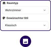 Zimmertyp und Stil auswählen