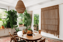 Zimmer im Boho-Stil
