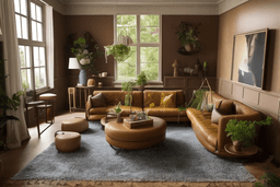 Zimmer im Vintage-Stil