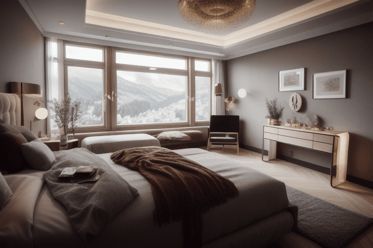 Schlafzimmer mit KI einrichten