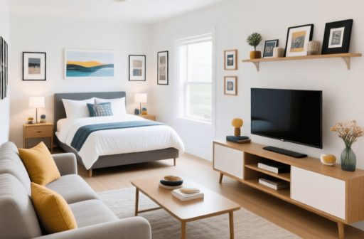 Wohn- und Schlafzimmer mit KI einrichten