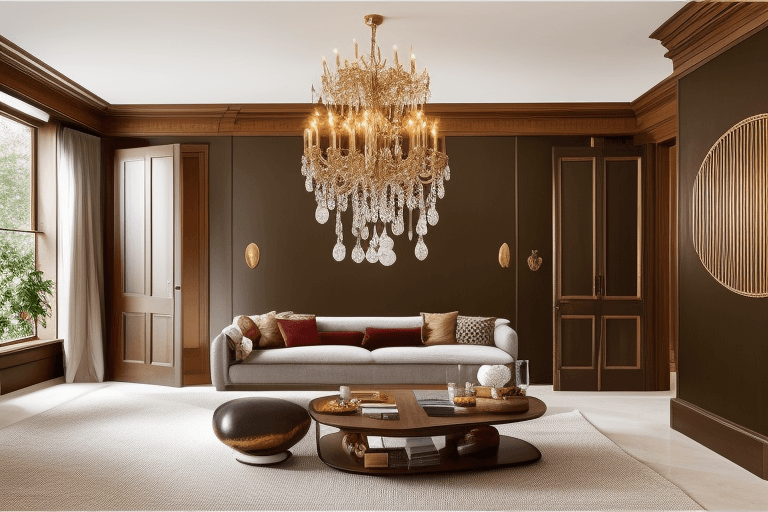 Wohnzimmer mit KI einrichten