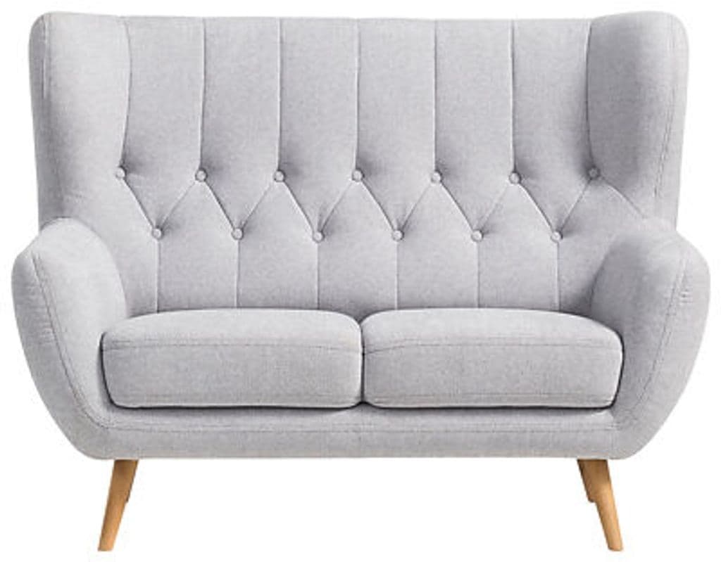 Sofa hellgrau B/H/T: ca. 137x101x95 cm